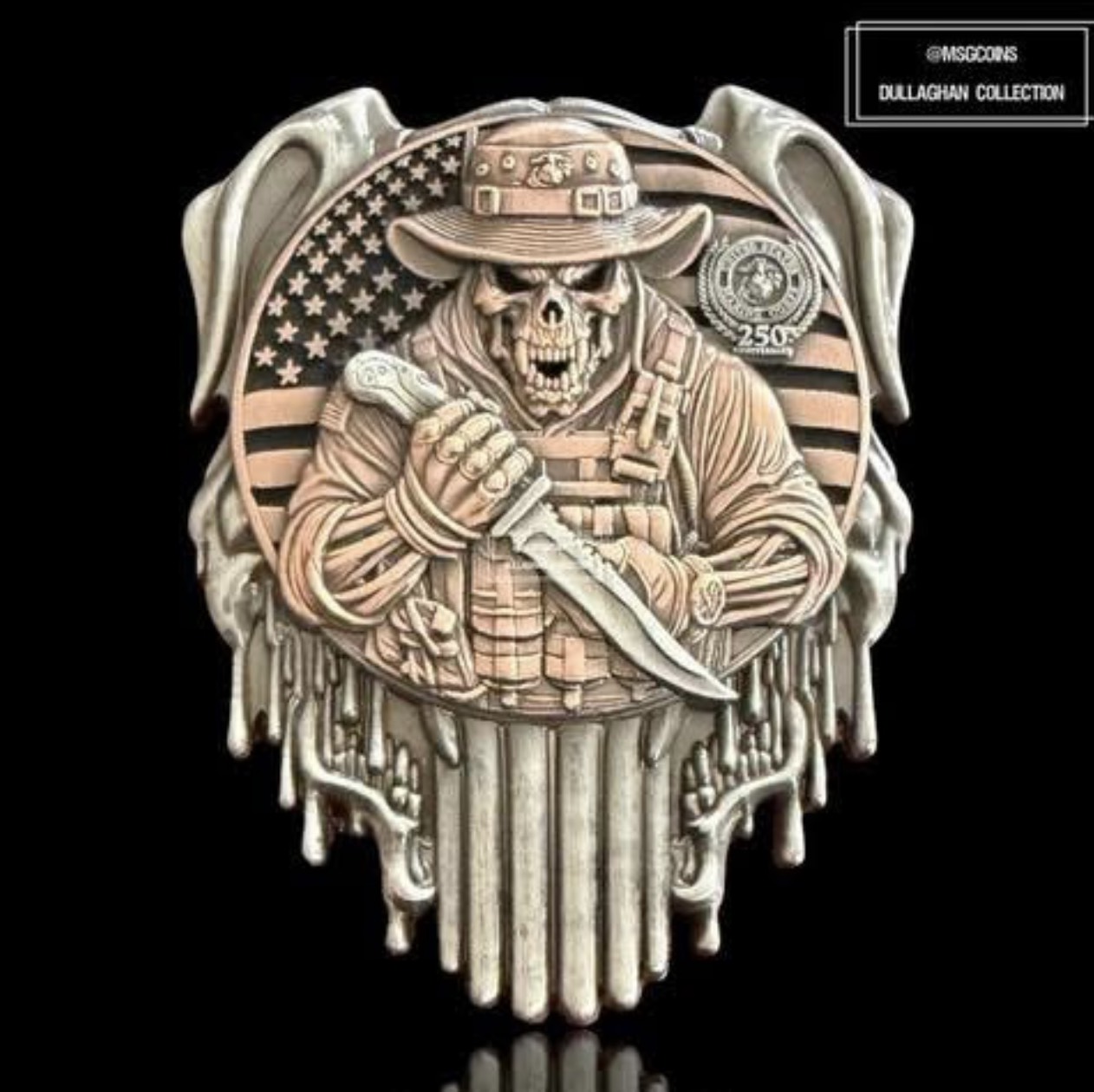 USMC 250th Anniversary Mack — back