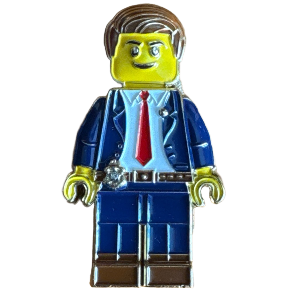 USSS - Male Special Agent Lego — front