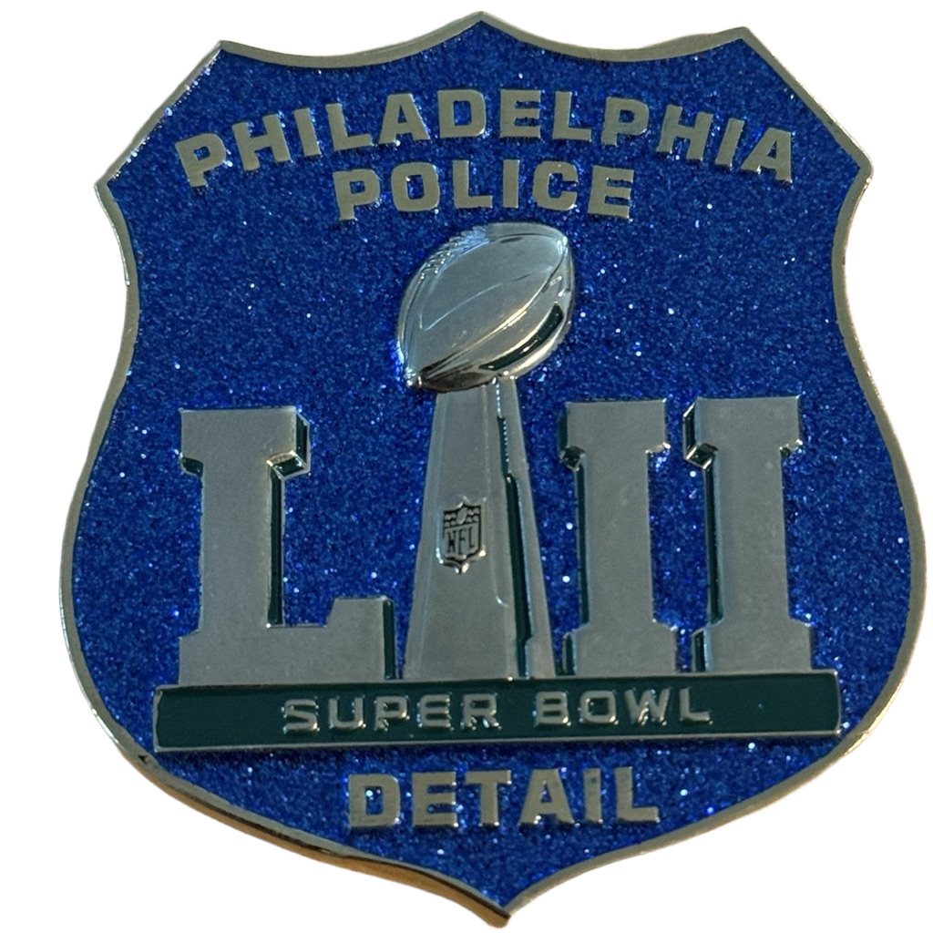Philadelphia Police Highway Patrol Super Bowl LII Champions Challenge Coin — back
