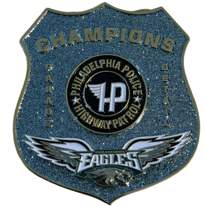 Philadelphia Police Highway Patrol Super Bowl LII Champions Challenge Coin