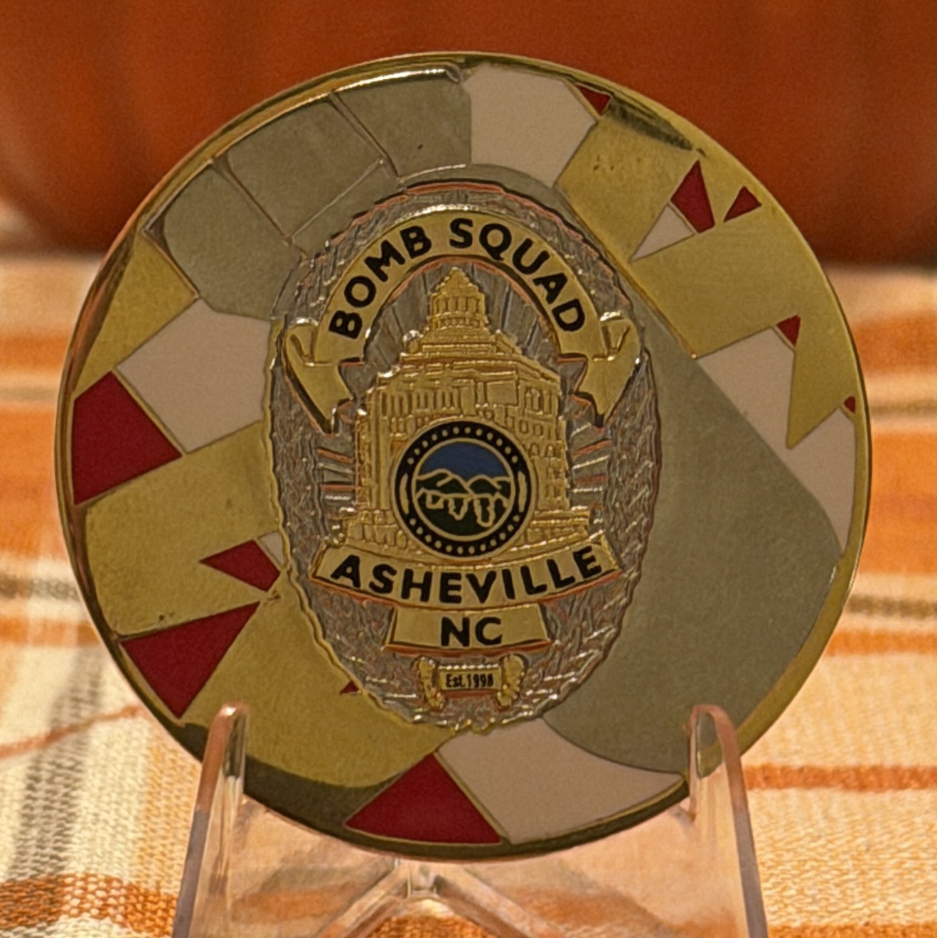 Asheville Police Bomb Squad — back