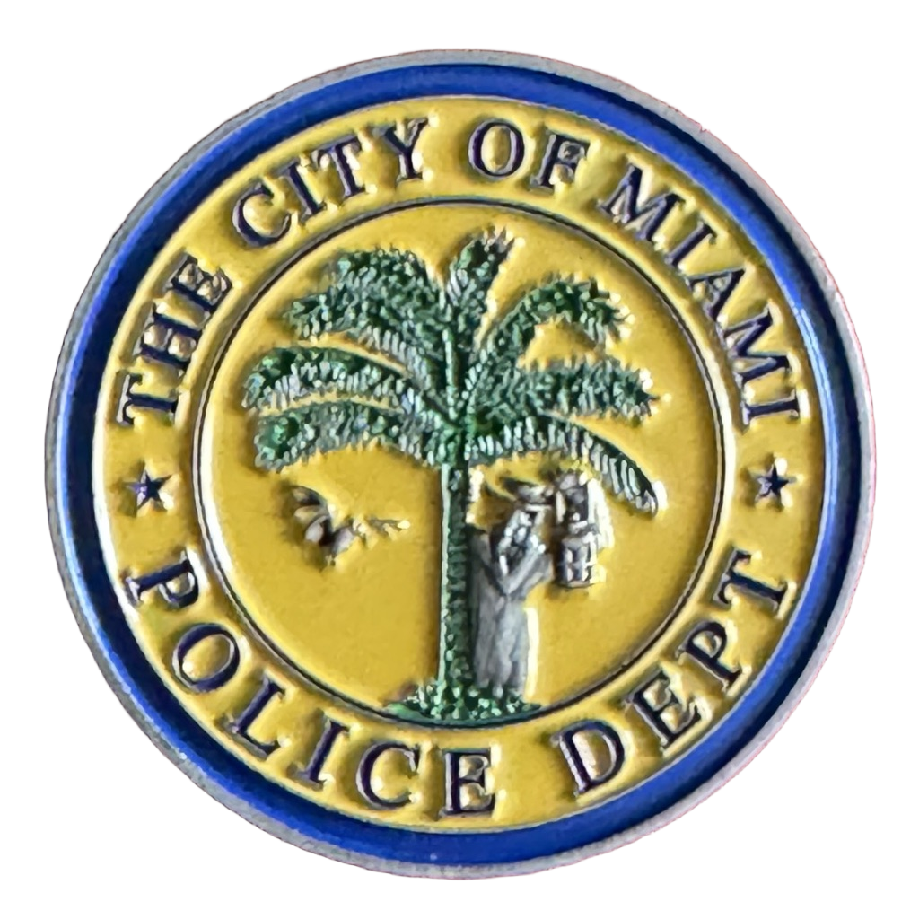 Miami Police COVID-19 Deployment Glow in the Dark — back