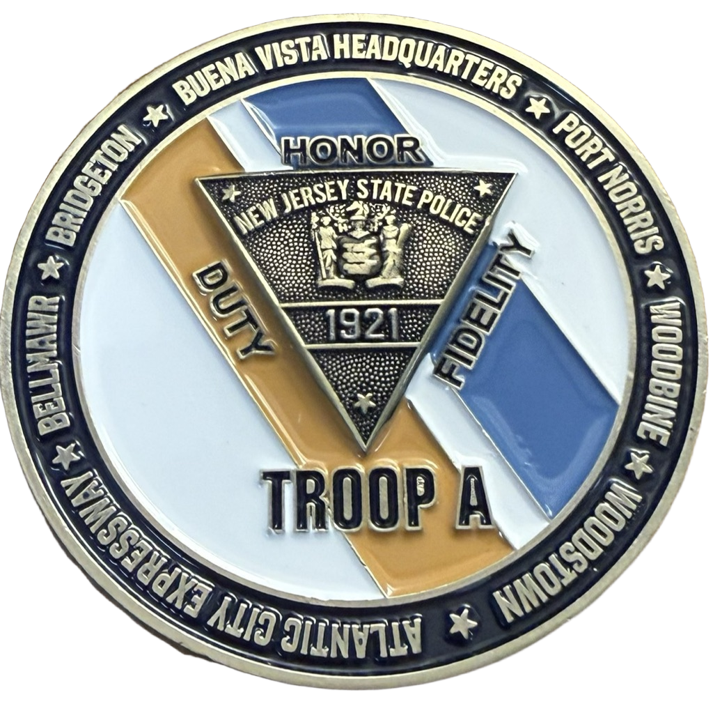 NJSP Troop A — front