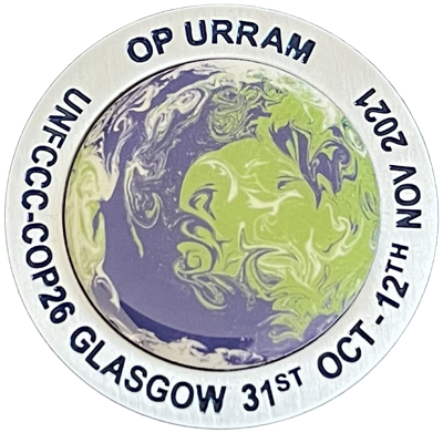 Police Scotland Operation Urram Challenge Coin