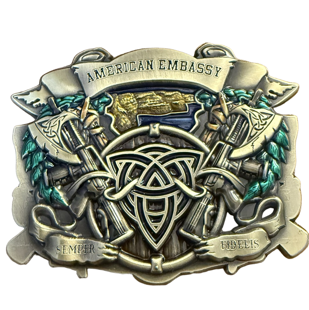 Marine Security Guard Detachment Dublin, Ireland — back