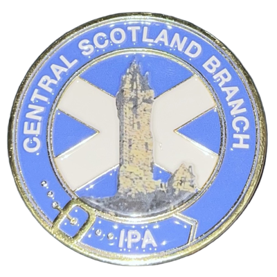 International Police Association Centrsl Scotland Branch Challenge Coin