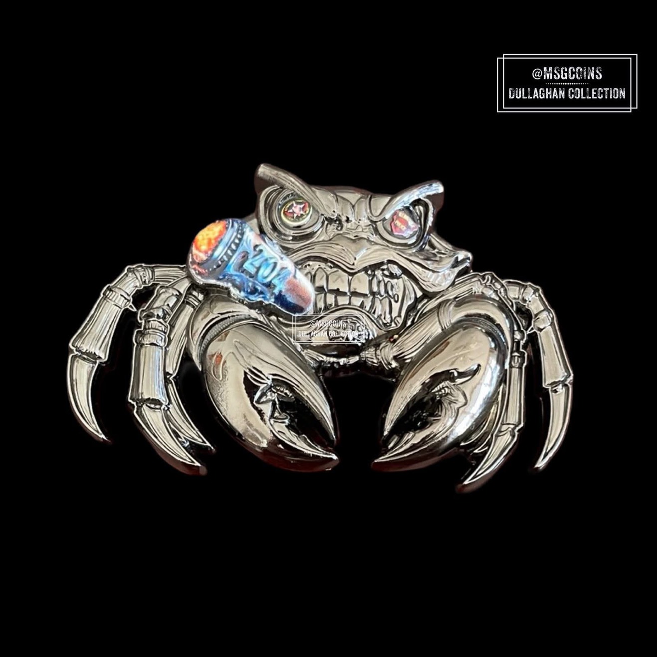 Kenosha Bomb Squad Cigar Crab Mack — front