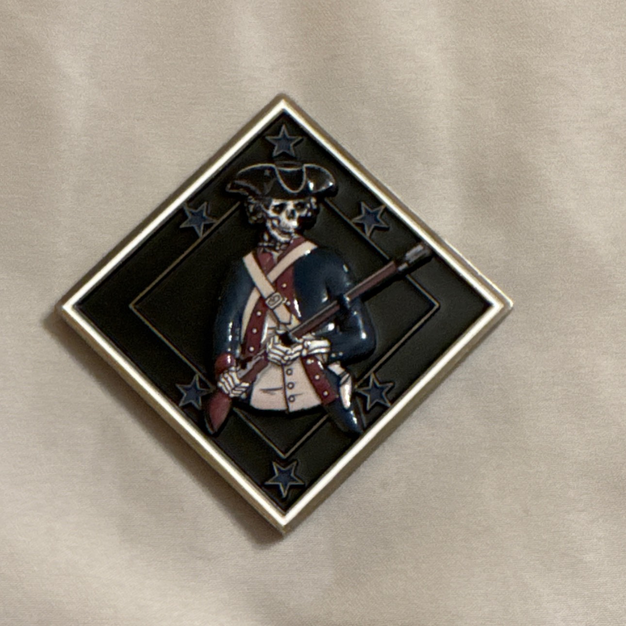 New England Patriot Skeleton — front