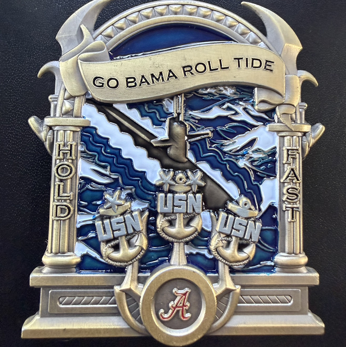 USS Alabama CPOA Patrol 100 — back