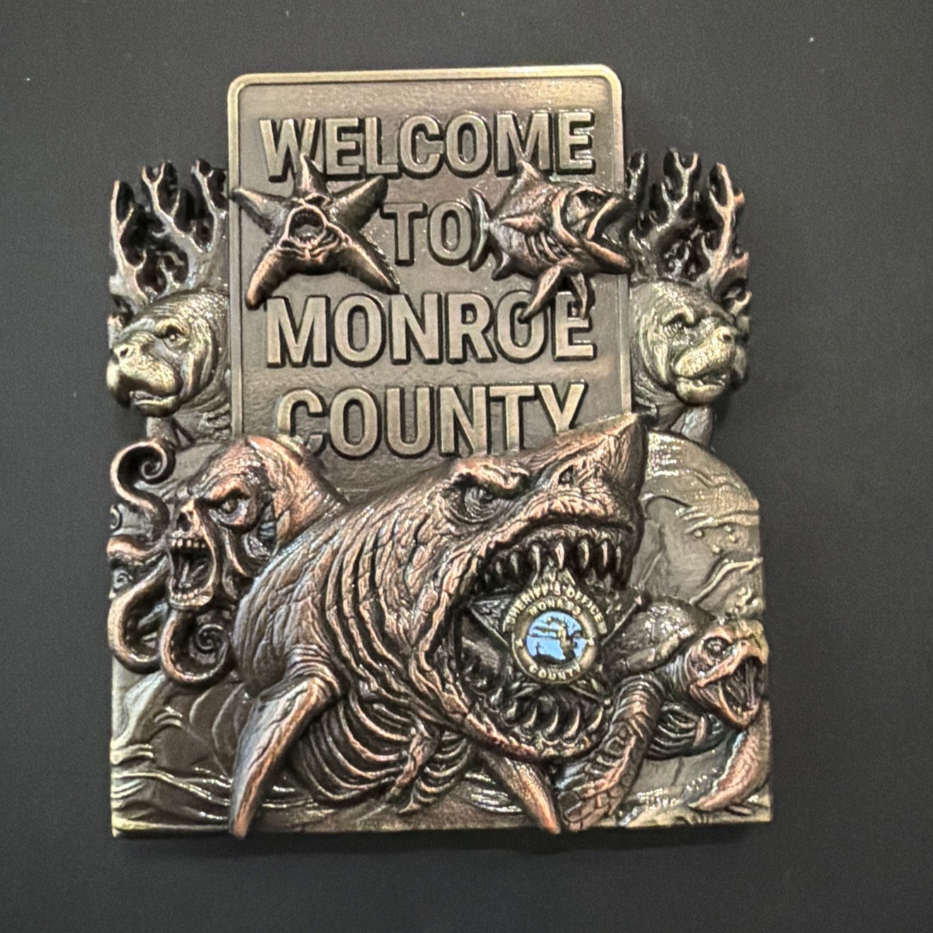 Welcome to Monroe County — front