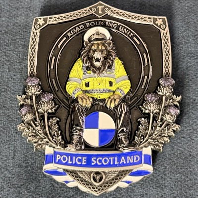 Police Scotland Glasgow RP Challenge Coin - Silver