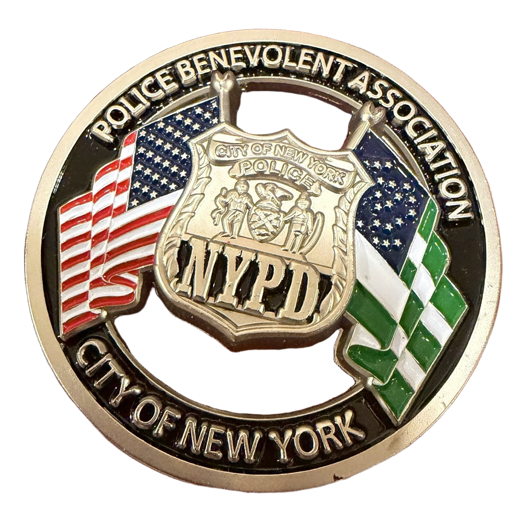NYPD Patrol Benevolent Association PBA — back