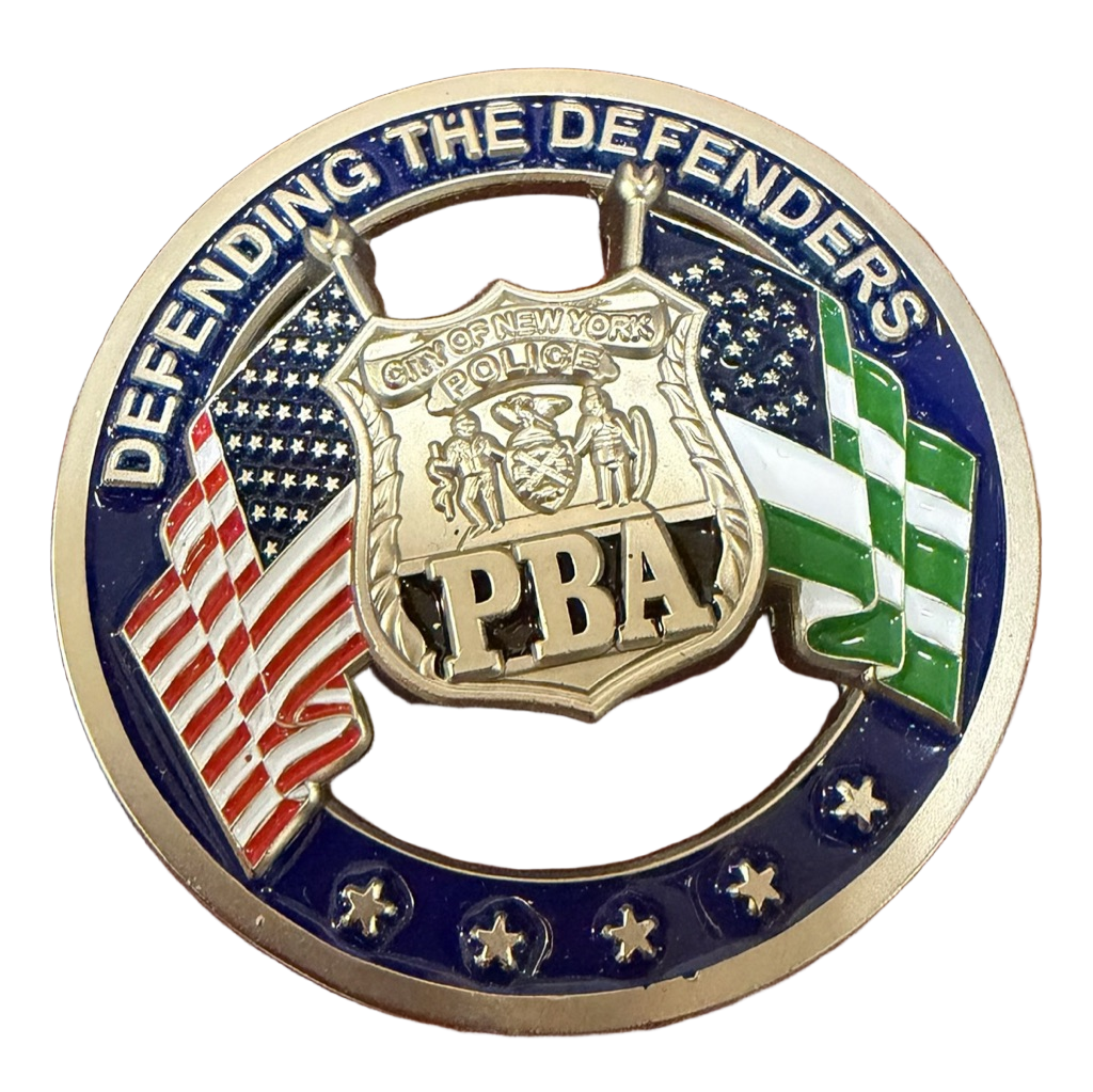NYPD Patrol Benevolent Association PBA — front