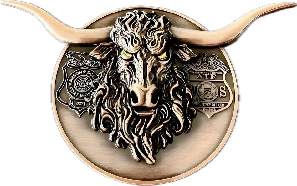 Ft. Worth Bomb & Arson Bull Mack — front