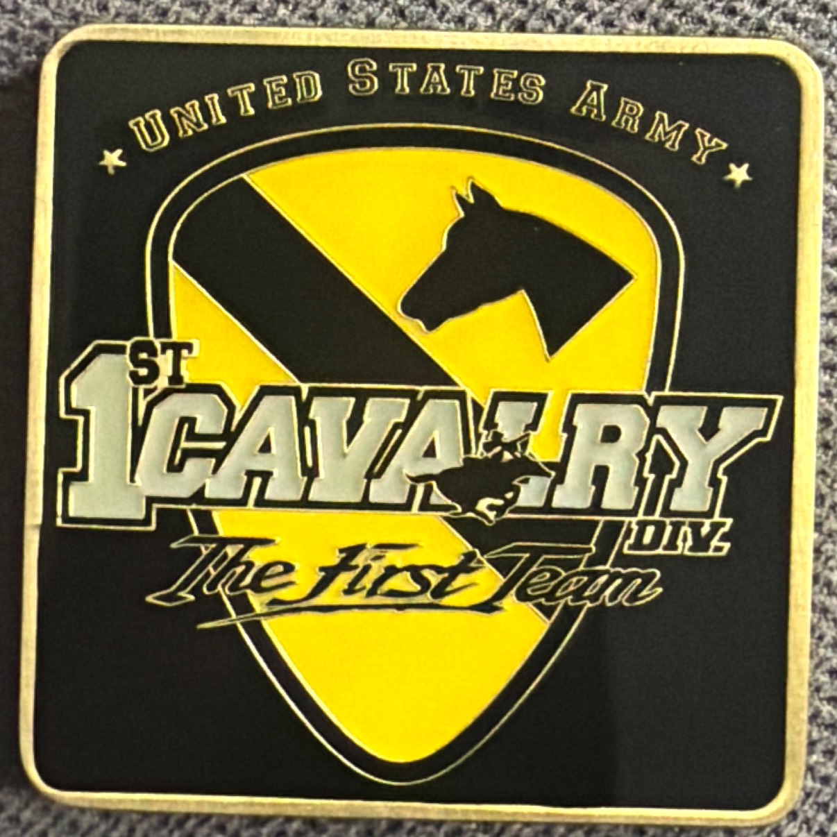1st Cavalry The First Team — front