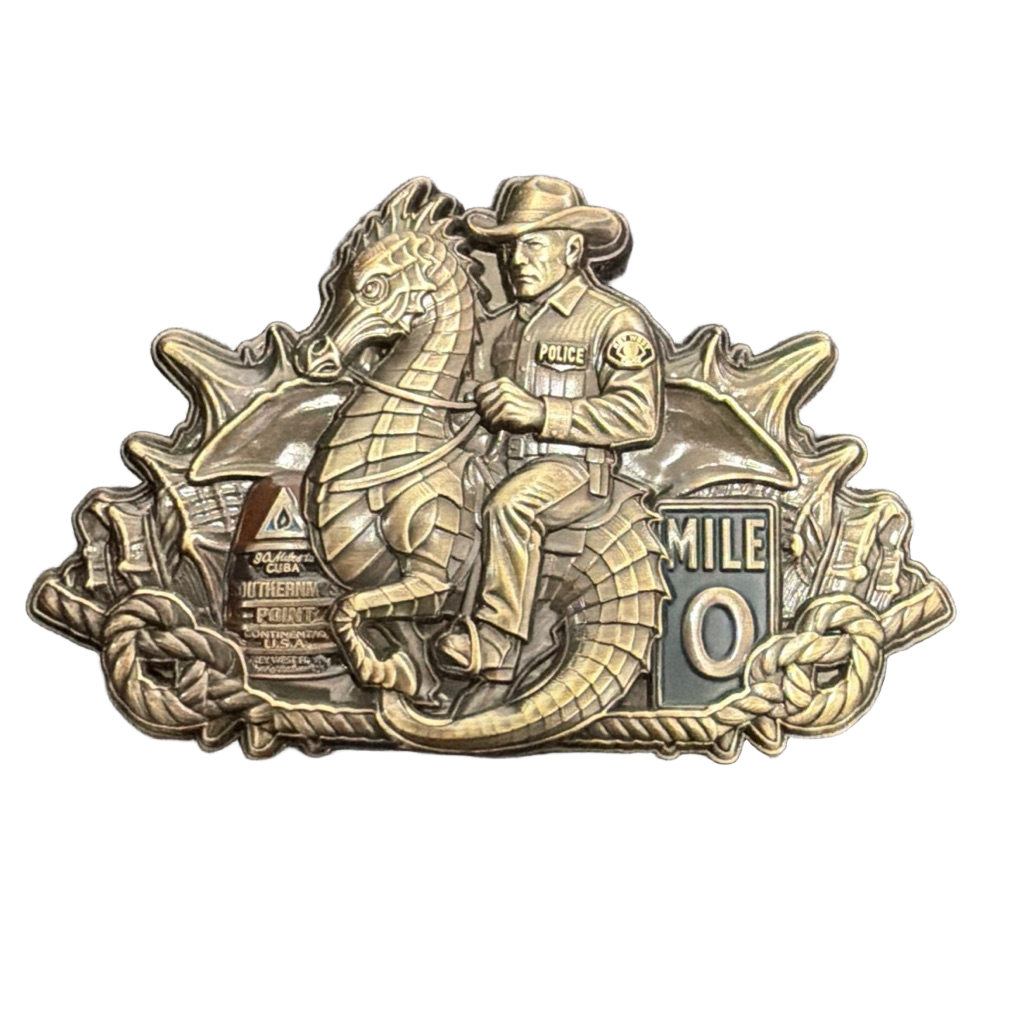 Key West PD - Mounted Patrol — back