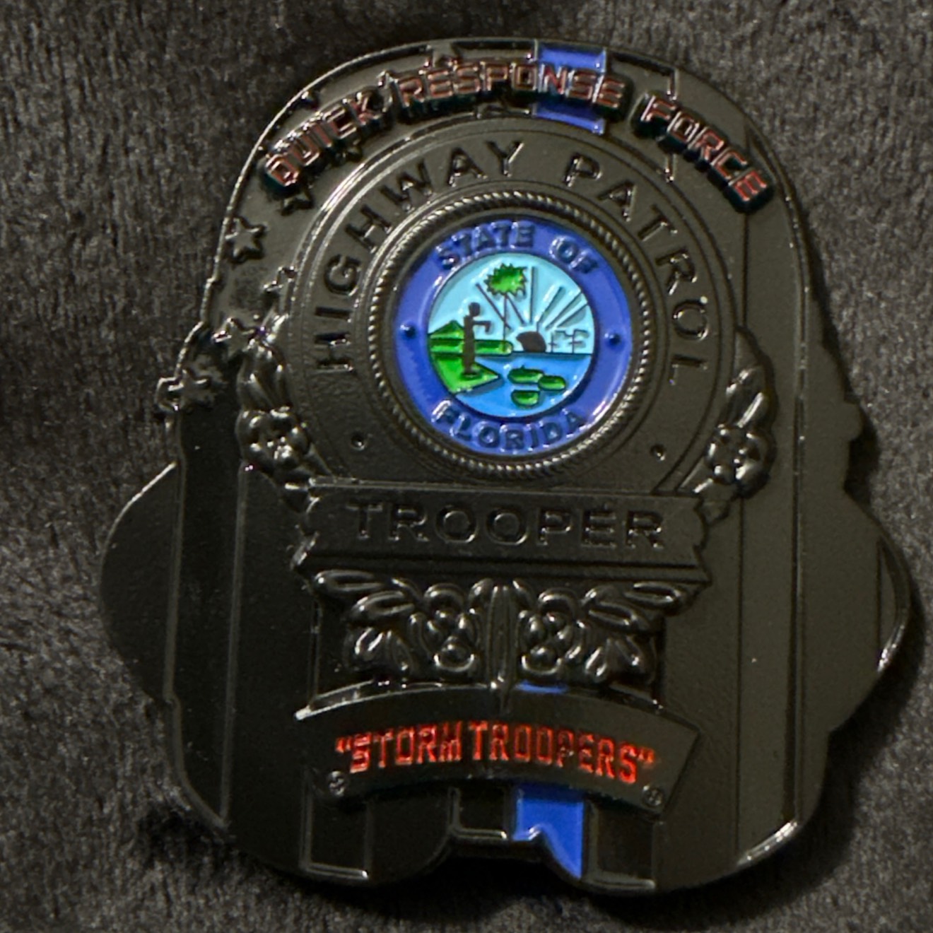 Florida Highway Patrol Storm Troopers — back