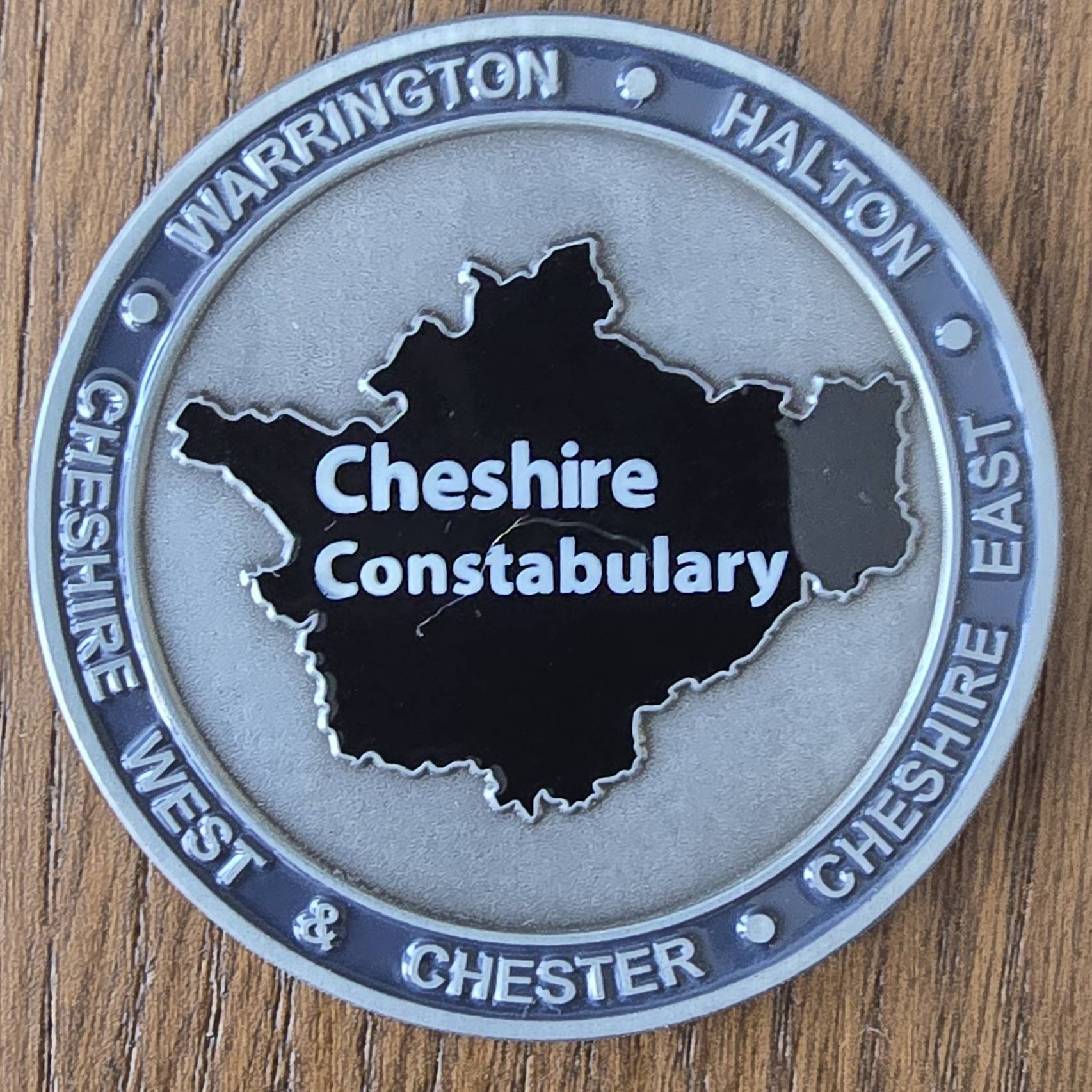 Cheshire Constabulary — back