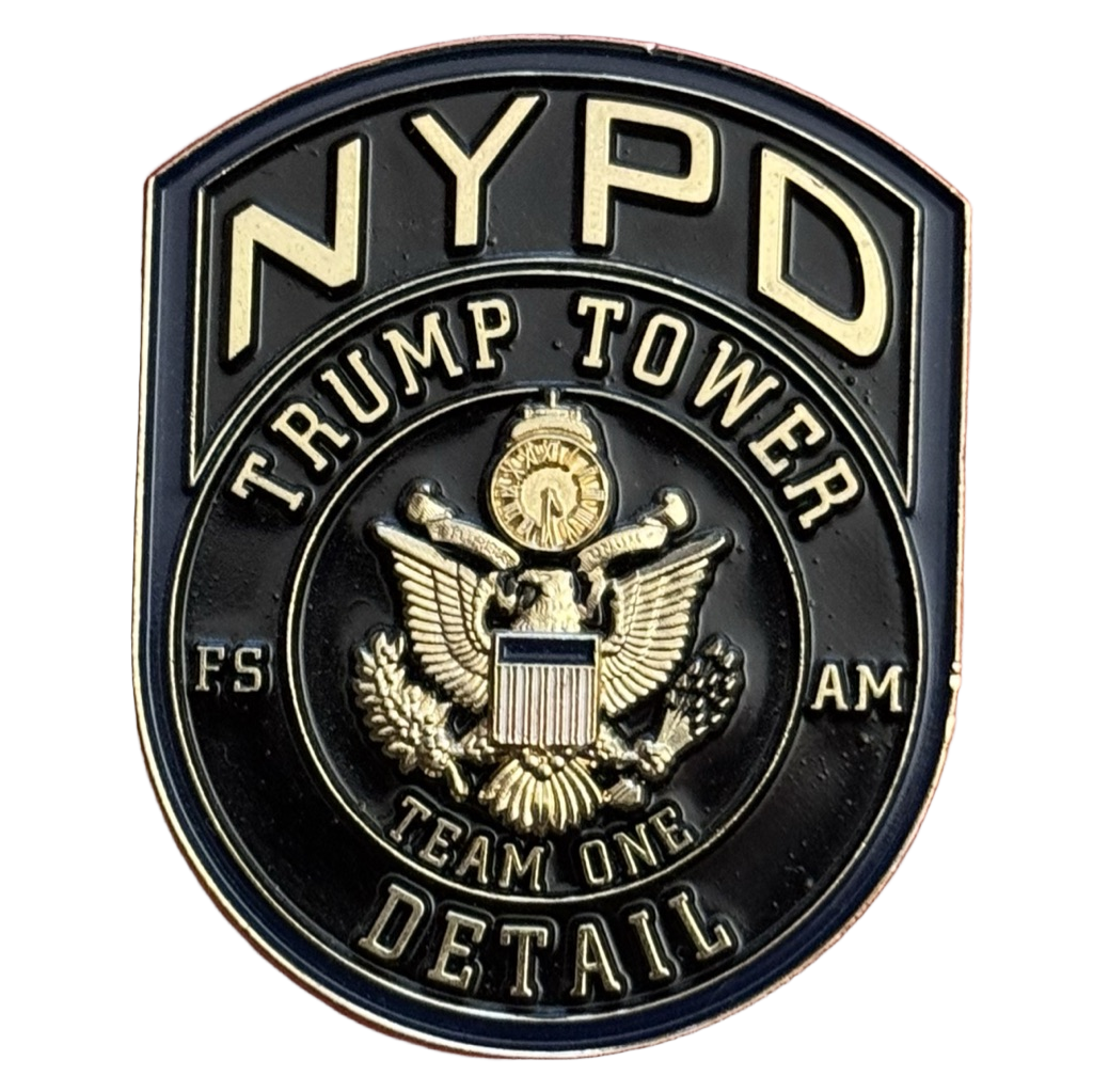 NYPD Counterterrorism Bureau Trump Tower Detail — back
