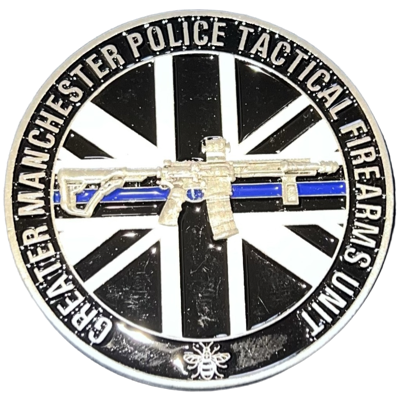Greater Manchester Police Tactical Firearms Unit Challenge Coin