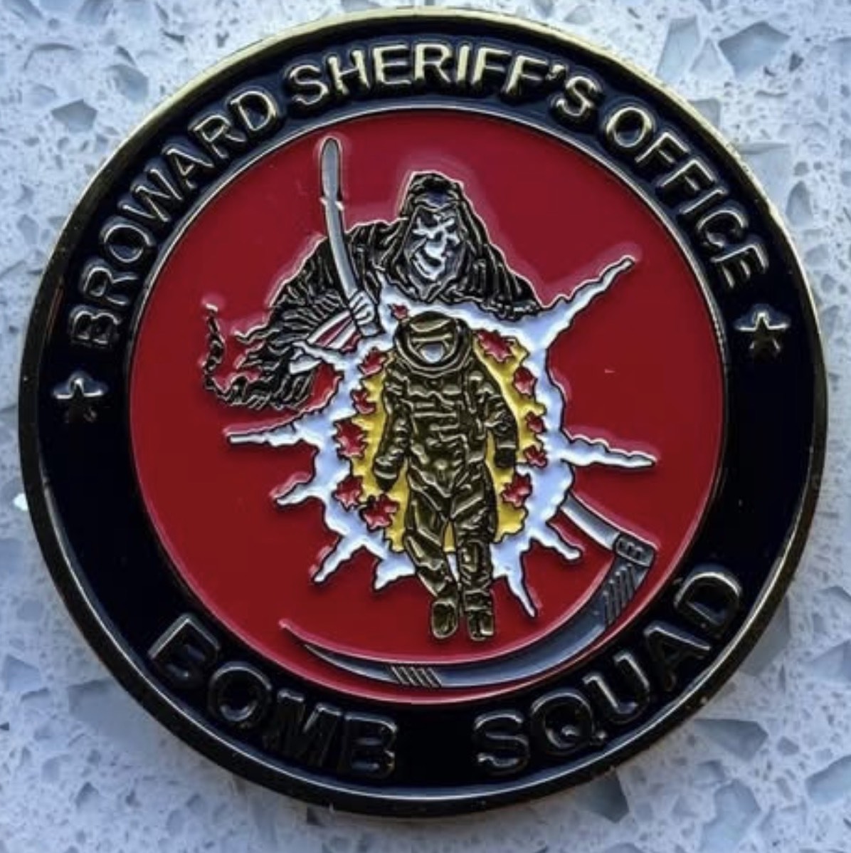 Broward County Sheriffs Office Bomb Squad — back