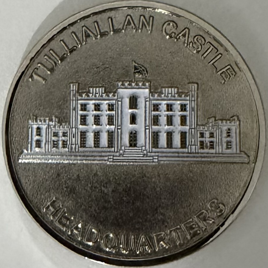 Police Scotland Tulliallan Castle Headquarters Challenge Coin — front