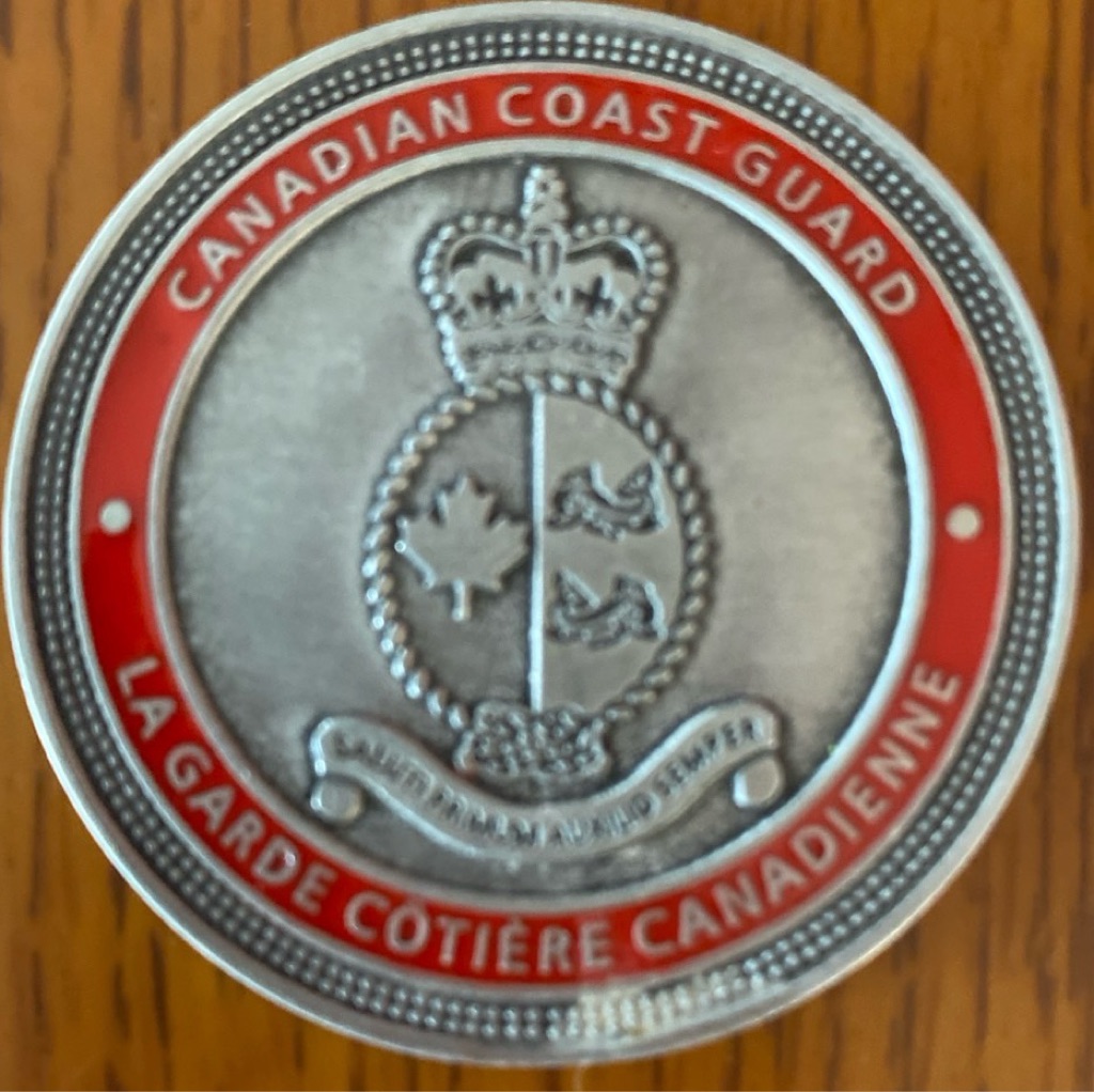 Piece of CCG Coin — front