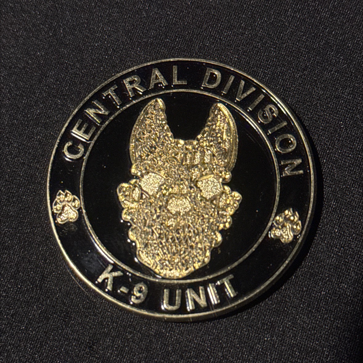 California Highway Patrol Central Division K-9 — back
