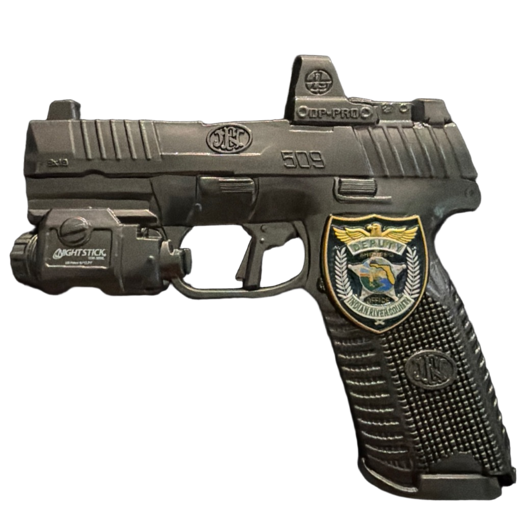 Indian River County Sheriff -FN 509 — back