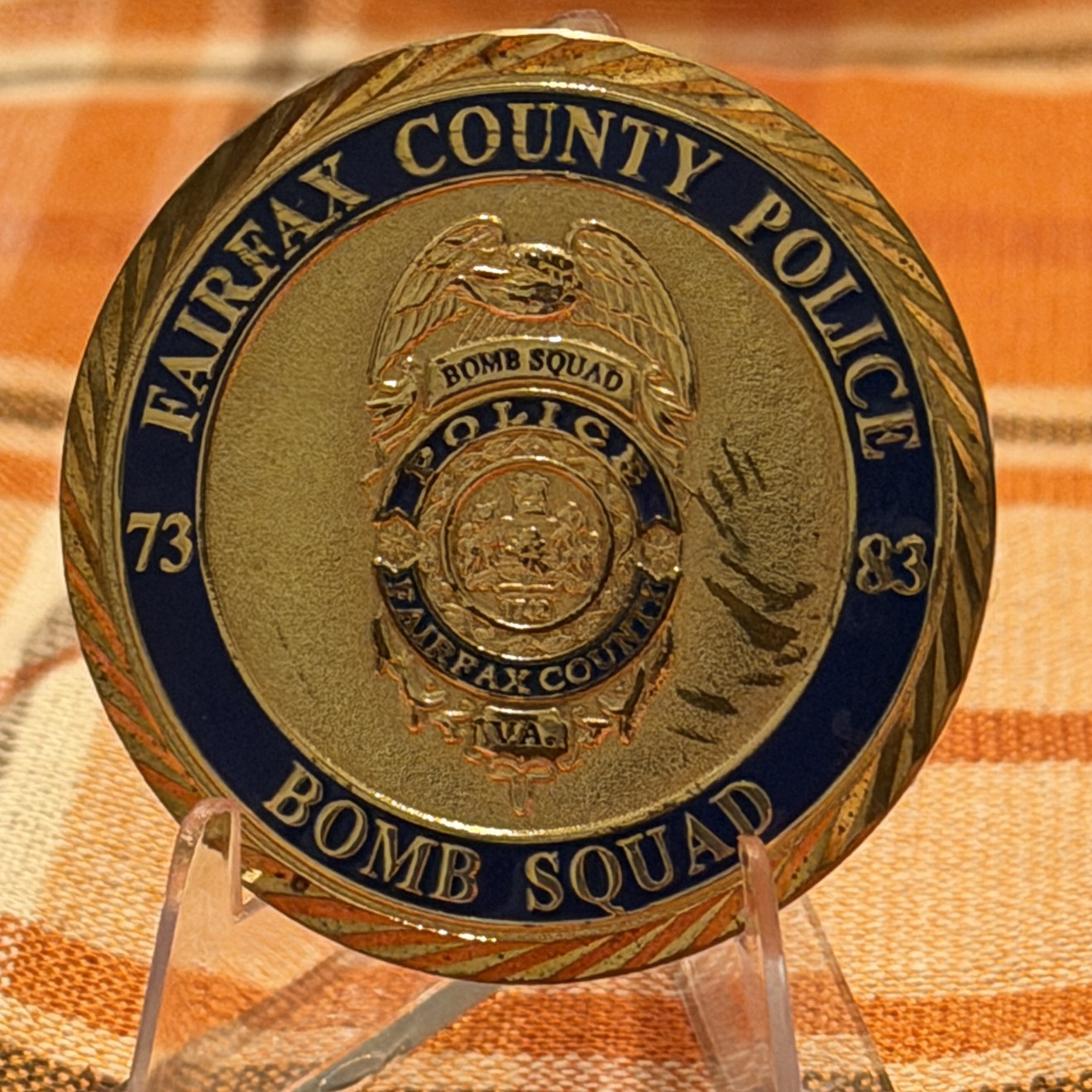 Fairfax Police Bomb Squad — front