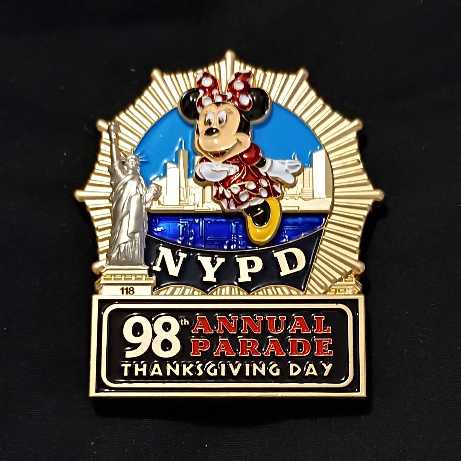 NYPD Macy's Thanksgiving Day Parade Challenge Coin — front