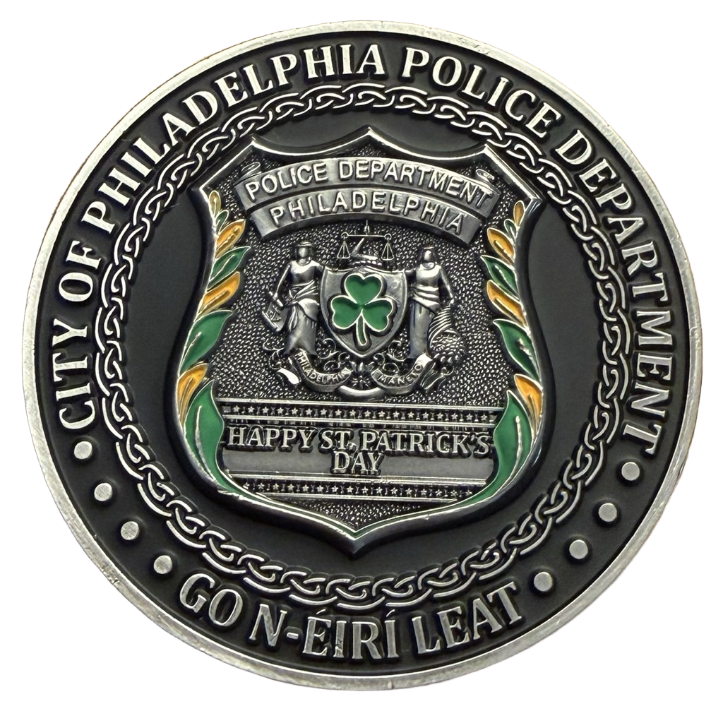 Philadelphia Police Department St. Patrick’s Day — back