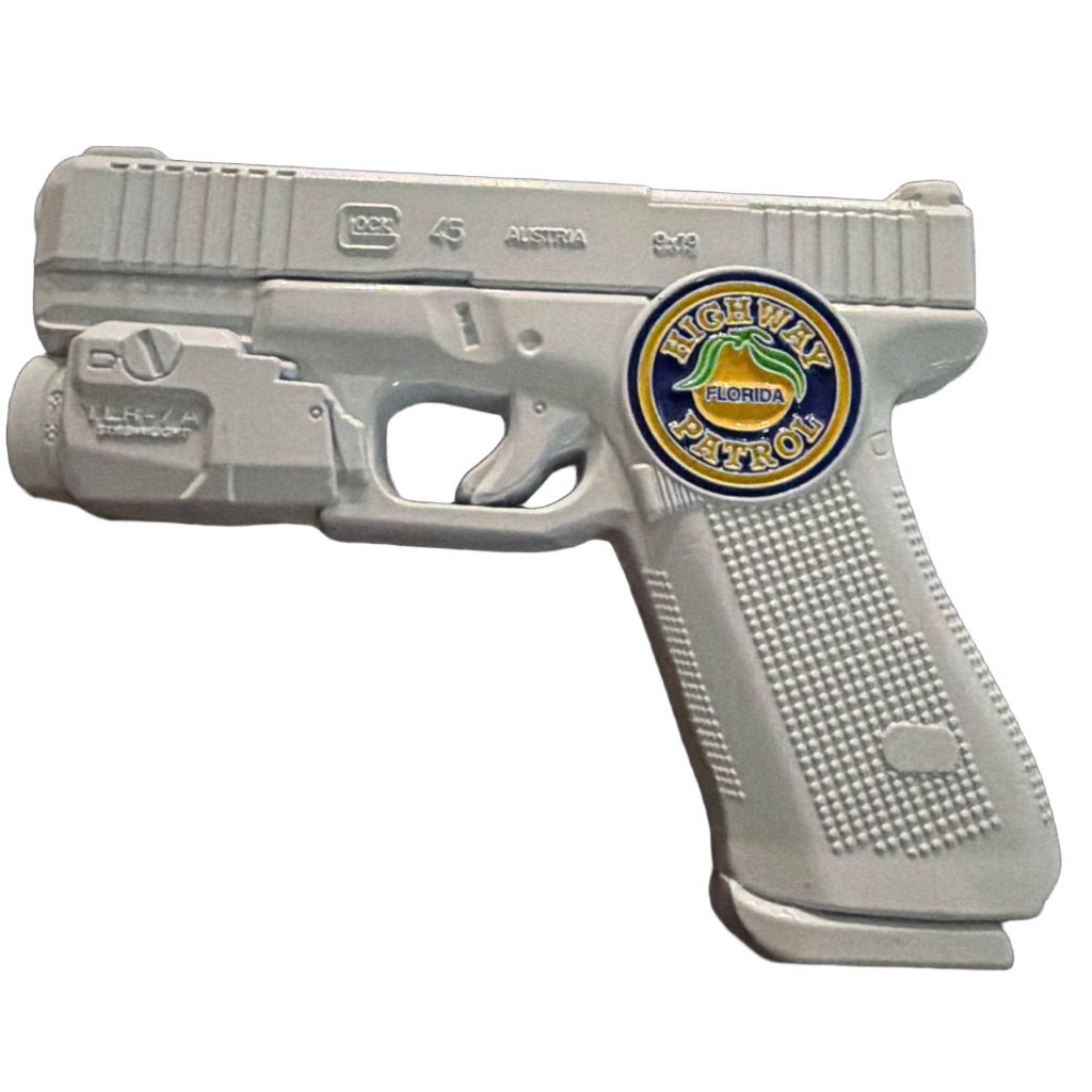 Florida Highway Patrol - White Gun — front