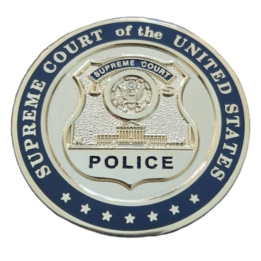 US Supreme Court Police Coin — front