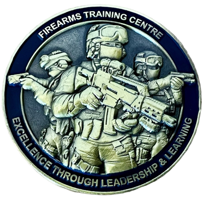 Bedfordshire & Cambridgeshire Armed Policing Unit Challenge Coin