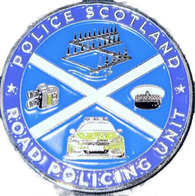 Police Scotland Roads Policing Unit Challenge Coin