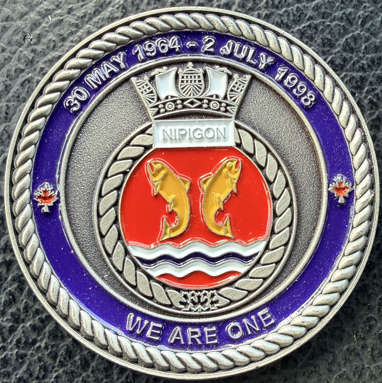 HMCS Nipigon - DDH 266 — front