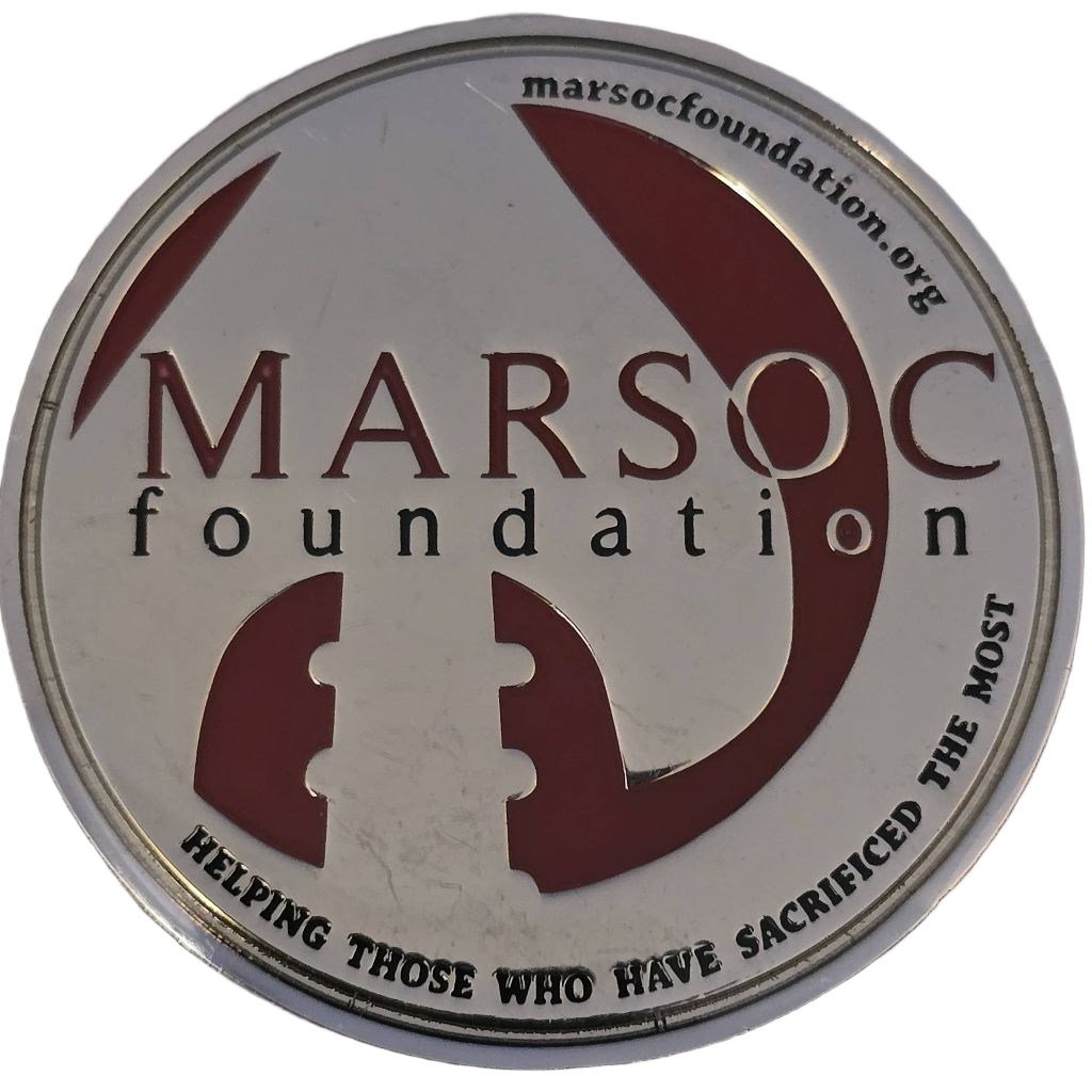 MARSOC Foundation / Level Zero Heroes Challenge Coin — front