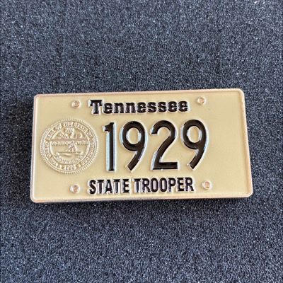 THP 1929 Plate