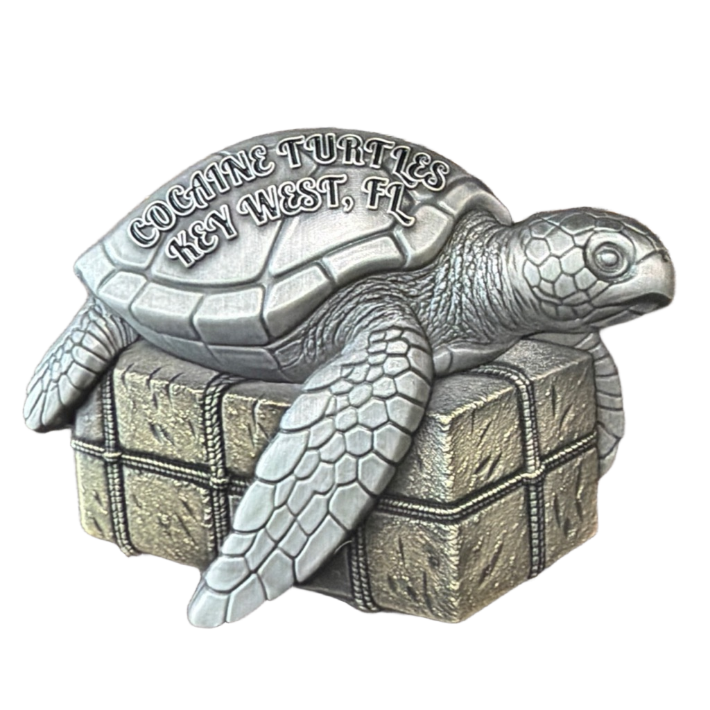 Cocaine Turtles Key West — back