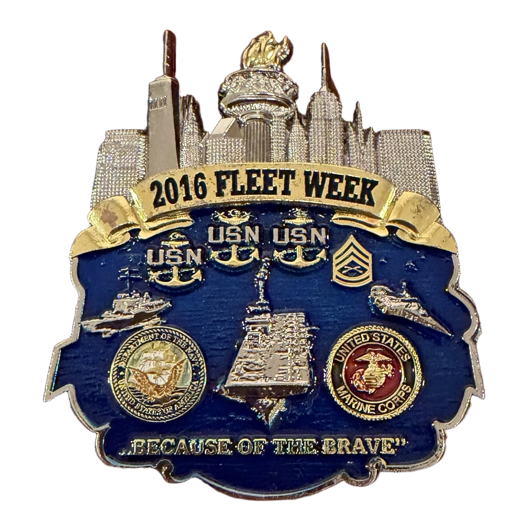 NYC Fleet Week Welcome to New York — back