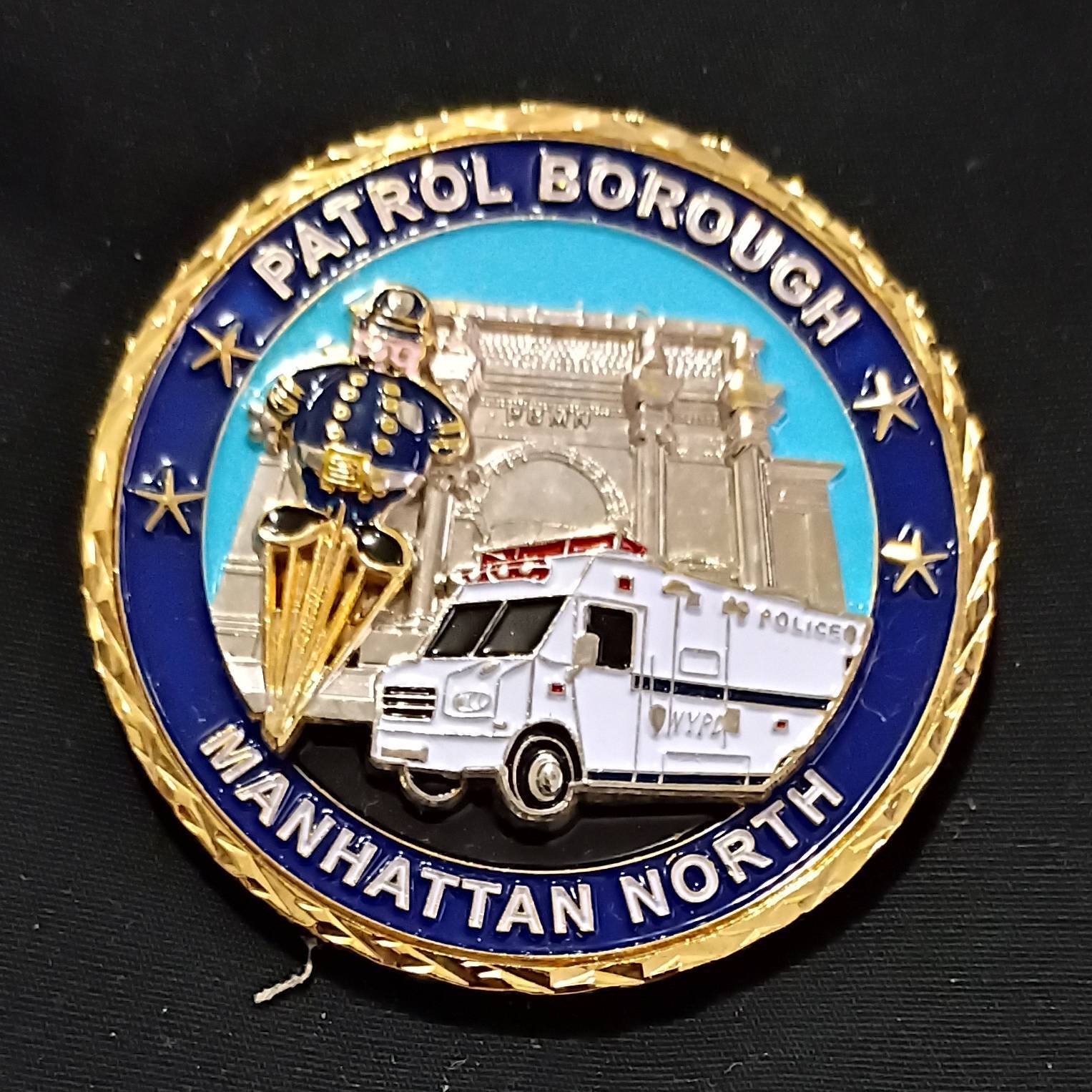 Macy's Thanksgiving Day Parade Challenge Coin — back