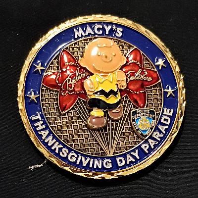 Macy's Thanksgiving Day Parade Challenge Coin