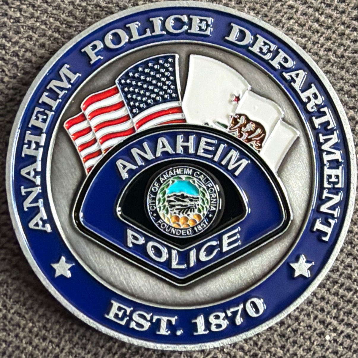 Disneyland police — back