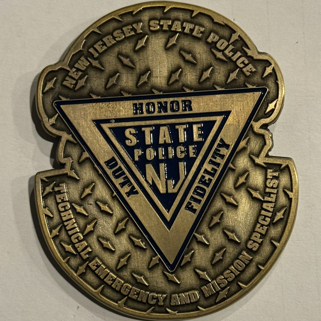 New Jersey State Police T.E.A.M.S Unit — back