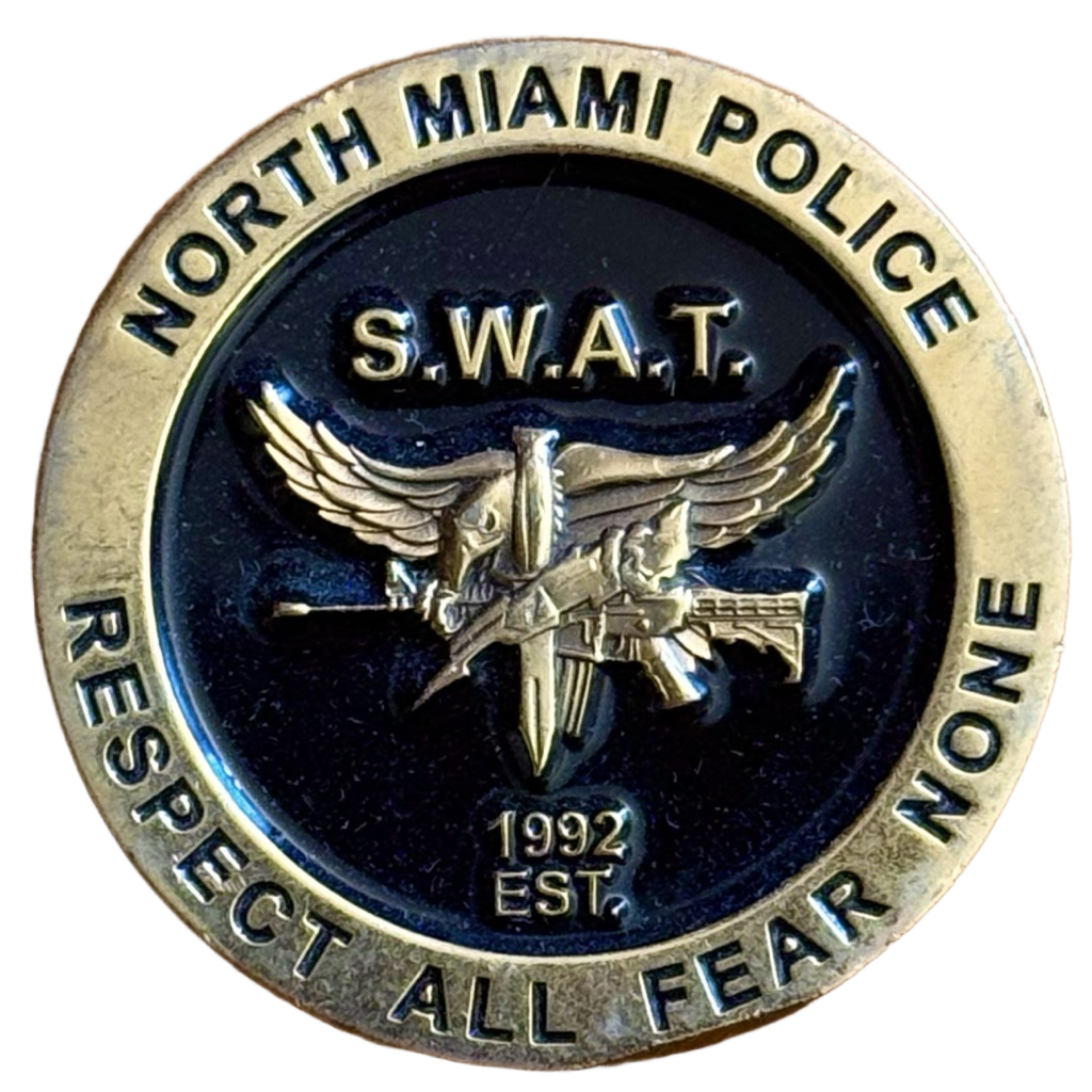North Miami Police - SWAT - Florida — back