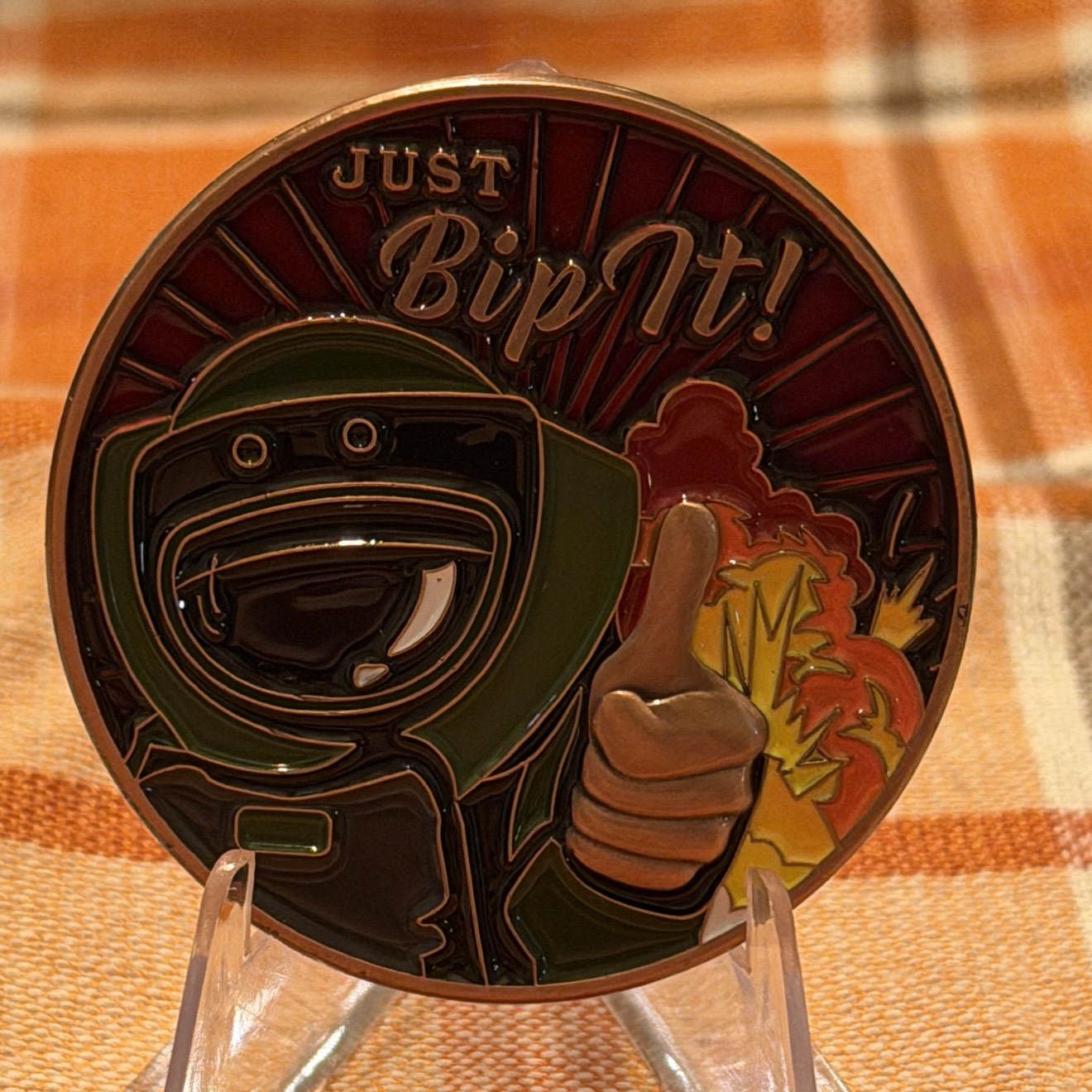 Just Bip It! EOD — front