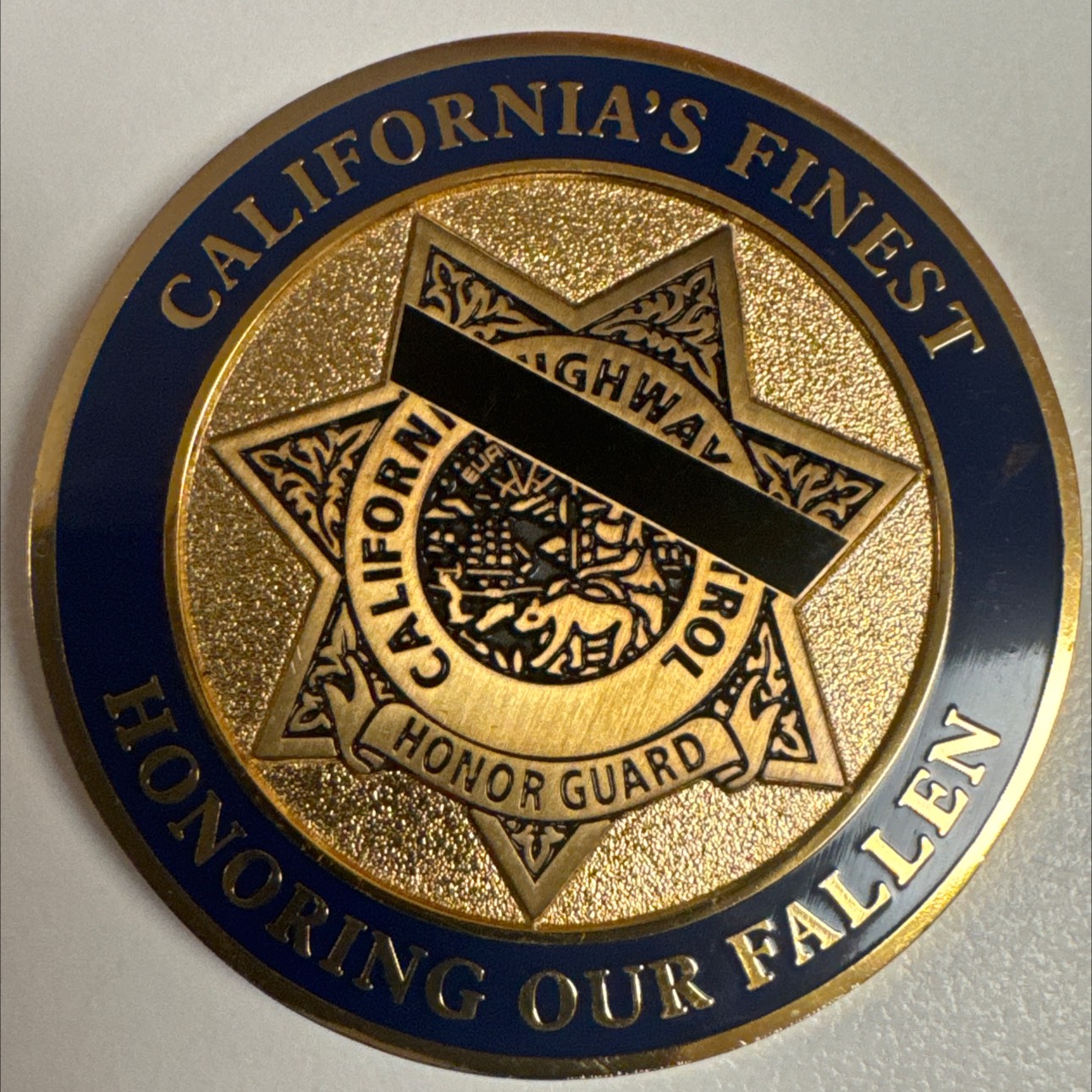 California Highway Patrol Honor Guard — front