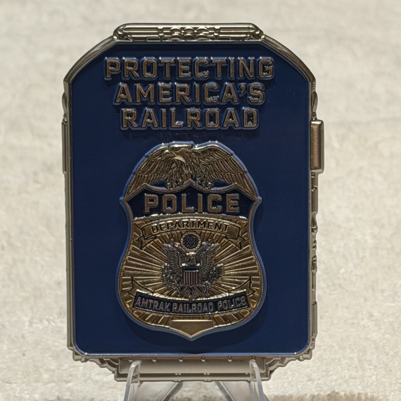 Amtrak Police — back