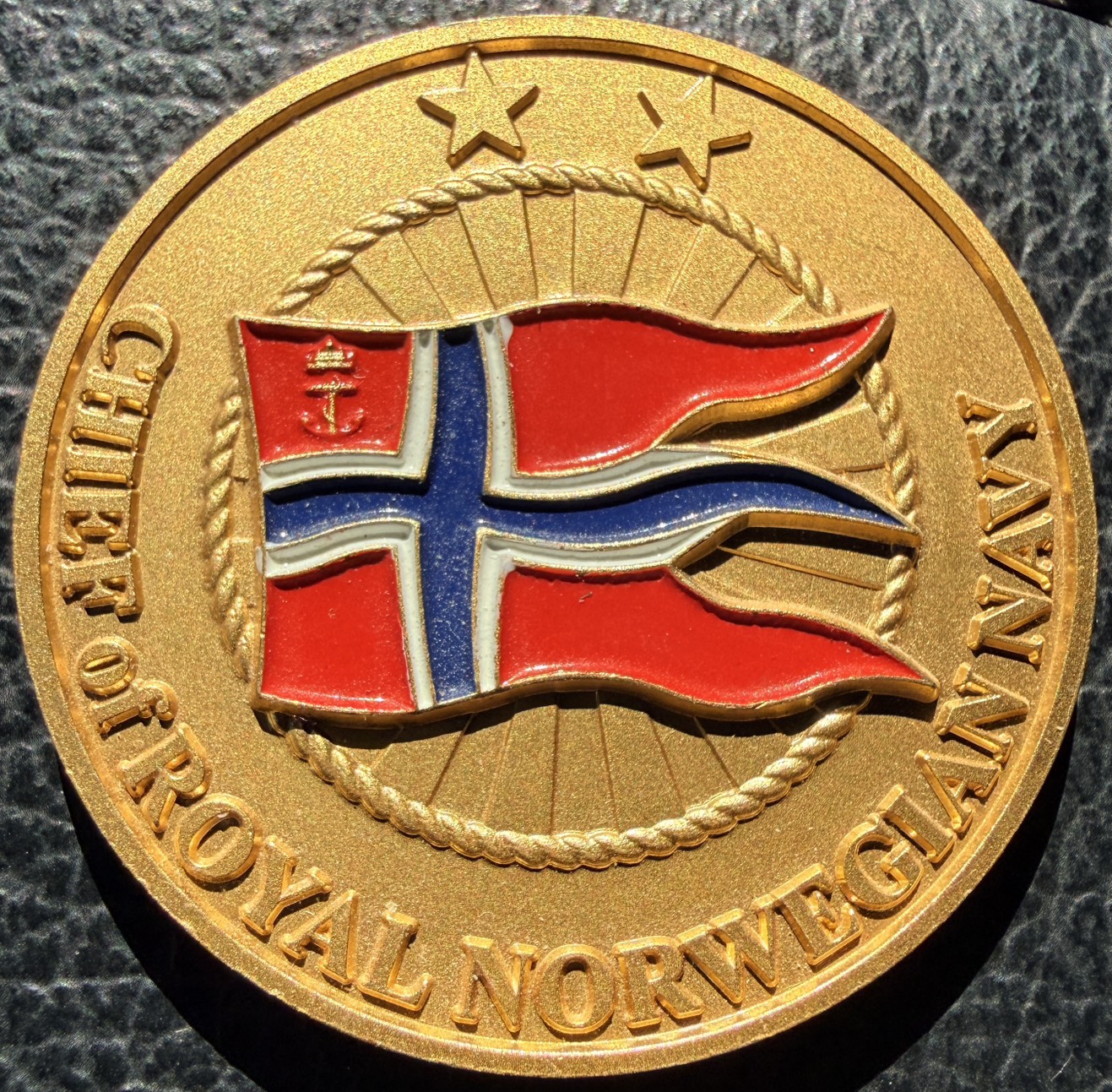 Chief of Norwegian Royal Navy — front